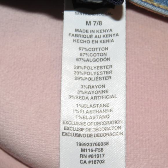 Levi’s 726 High Rise Flare Denim Girls Jeans - Picture 6 of 7